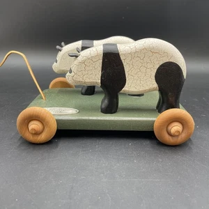 Die Werkstätten des Gerald Henn Pandas Zugspielzeug 7. jährliche Arche Noah Serie 2003 - Bild 1 von 6