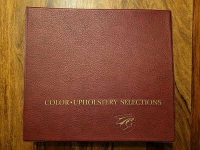 Mercury 1969 selecciones de colores y tapicería libro de referencia de ventas de concesionarios Foto 1 de 4