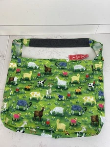 LOVE WIEDERVERWENDBARE TASCHE Ziegen Bauernhof Stash It recycelt verstaubar Einkaufstasche Beuteltasche - Bild 1 von 7