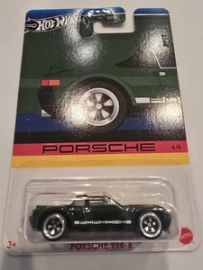 Hot Wheels Porsche 914-6 Green Walmart Exclusive Chase Protector Porsche Series - Picture 1 of 3