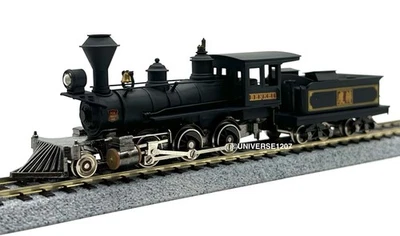 HO KTM H.K. Porter JGR 7100 2-6-0 Steam Locomotive RTR H0 Vintage Brass Model - Image 1 of 4