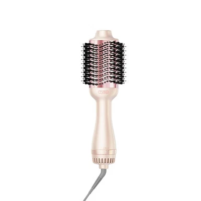 TYMO Volumizer Hot Air Brush Hair Dryer - Champagne Pink - 1200 - Image 1 of 4