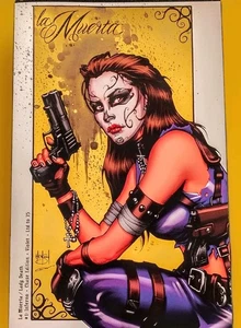 La Muerta / Lady Death Inferno #1 Violet Chase Edition LE75 Coffin Comics - Picture 1 of 2