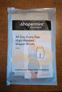 Shapermint Essentials High Waisted Shaper Shorts Plus Size Nude Small #55021 - Picture 1 of 3