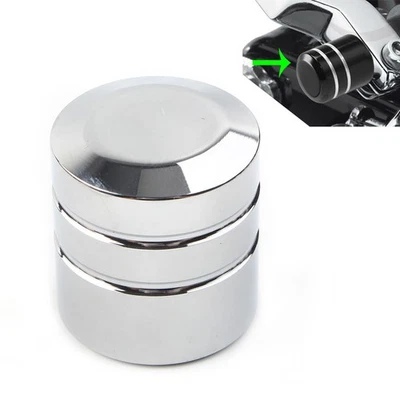 Tapa de eje eliminador de cambio de talón corte CNC para Harley Touring Road King FLHT 1980UP Foto 1 de 4