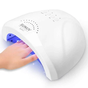 UV LED Nagellampe, Gel Licht für Nagellack UV Trockner mit 3 Timer & 30 LED Perlen - Bild 1 von 12