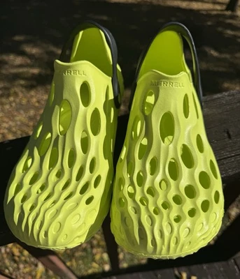 Merrell Men's Hydro Moc Water Shoes Size 10 Lime Green Clogs Breathable Sandal - Image 1 of 4