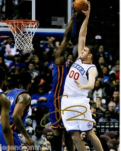 Spencer Hawes Philadelphia 76 ers Signed 8x10 Autographed Photo LOM COA PH3366 - Picture 1 of 3
