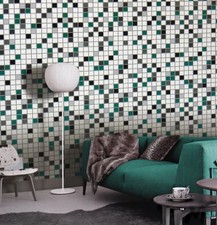 Suwalper Smalti 3D Modern Non-woven Fabric Bedroom Living Room Wallpaper