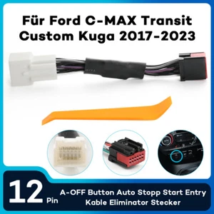 Cable de desactivación del motor Stop Start para Ford C-MAX Transit Custom Kuga 2017-23 - Imagen 1 de 8