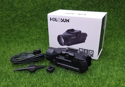 Luz de arma Holosun Positive Identification Plus blanca LED verde láser P.ID Plus Foto 1 de 4