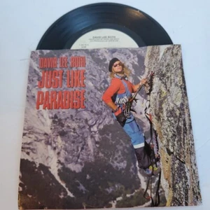 David Lee Roth-Just Like Paradise/The Bottom Line 45 RPM Near Mint NM/VG+ - Picture 1 of 7