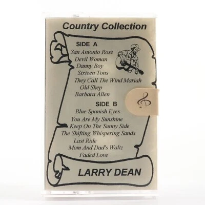 Larry Dean Country Collection (Rare Cassette Tape, Hannah Records) 9603 TESTED - Image 1 of 4