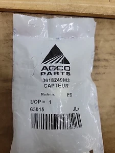 Qty: 1 AGCO 3618249M3 Inductive Sensor MASSEY FERGUSON Challenger 63015 - Picture 1 of 2