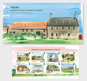 Jersey 2025 Architectural History SEPAC Architecture History building ms8v PACK - Picture 1 of 1