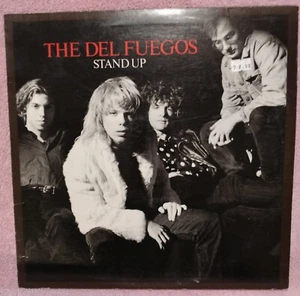THE DEL FUEGOS ~ Stand Up 1987 LP Slash Records FOLD OUT STAND Used VG - Picture 1 of 9