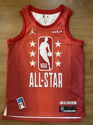 Camiseta masculina vermelha Atlanta Hawks 11 Trae Young 2022 NBA ASG Nike Swingman tamanho 48 L - Imagem 1 de 4