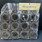 Vintage Solid Mango Wood Curtain Rings Pier 1 Imports Two Packs, 24 Total Rings
