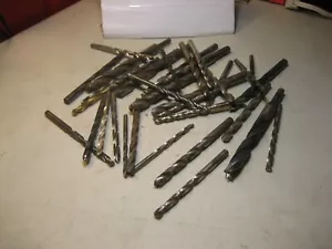 DRILL BITS LOT VARIOUS SIZES - Picture 1 of 10