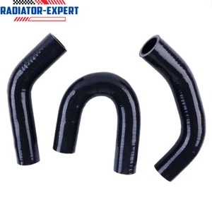 For John Deere 650 750 2T80 3T80 Silicone Black Radiator Coolant ByPass Hose Kit - Bild 1 von 9