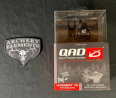 QAD Ultrarest R2 Integrate Right Hand Arrow Rest Full Arrow Containment New - Image 1 of 2