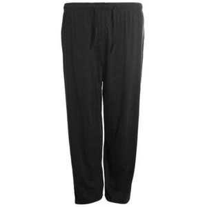 Espionage Hombre Talla Grande Jersey Salón Pantalón en Negro Talla 2XL-8XL - Imagen 1 de 3
