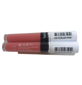 (2) CoverGirl Outlast Ultimatte Liquid Lipstick 24 Hour, #170 Tickled Pink - Bild 1 von 1