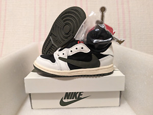 Nike Air Jordan 1 Low OG SP x Travis Scott Medium Olive TD DZ5908-106 Toddler 9C
