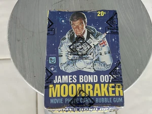 1979 TOPPS Moonraker Wax Box BBCE Sealed Authenticated James Bond - Picture 1 of 7
