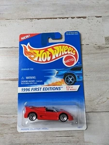 Vintage Hot Wheels 1996 First Editions Ferrari F50 14917 Collector #377 NEW - Picture 1 of 4
