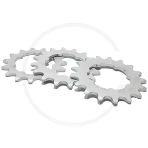 Miche Track Sprocket | Steel Silver | 1/2 x 1/8" (3mm width) | 14T - 18T - Picture 1 of 18