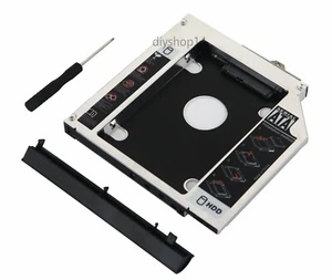 Bisel 2º HDD SSD Caddy para HP 6930p 8440p 8530p 8540p 8440w 8530w 8540w 8730w - Imagen 1 de 3