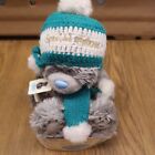 Me To You Special Friend tatty bear Plush Winter wooly hat scarf green 