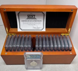 2009-S 18 COIN PROOF SET ICG PR70 DCAM FIRST DAY OF ISSUE #062 Of 349 Beautiful - Picture 1 of 6
