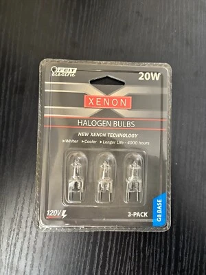Bombillas SELLADAS BPXN20/G8/3 xenón 20 vatios 120 voltios base G8 de Feit Electric Foto 1 de 3