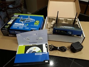 Linksys Wireless Router G Broadband 2.4GHz Wi Fi Internet Home Networking T V - Bild 1 von 7
