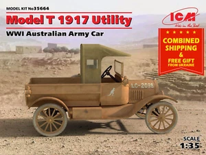 ICM 35664 - 1/35 Model T 1917 ? MB Army Car Of Australia plastic model - Picture 1 of 10