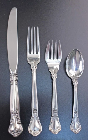 Gorham Sterling Chantilly PLACE Size 4 pc Setting Cover