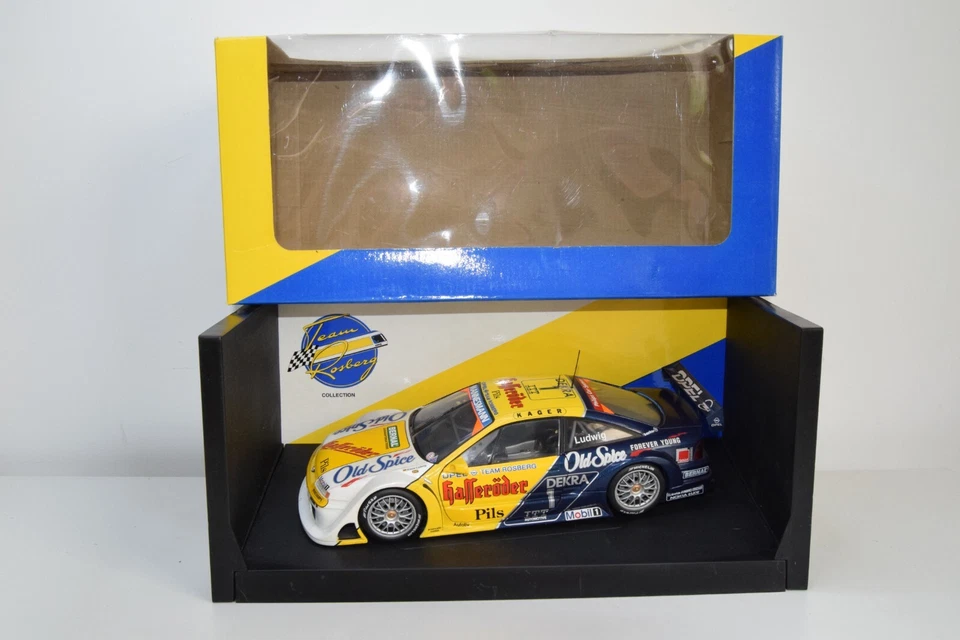B27 1:18 MINICHAMPS 180 954201 OPEL CALIBRA LUDWIG 1995 DTM TEAM ROSBERG NMIB - Immagine 1 di 4