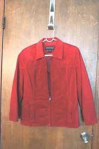 ¡VENTA!!! CHAQUETA DE GAMUZA MUJER DE ""BERNARDO"" EXCLUSIVAMENTE PARA NORDSTOMS: TALLA PM - Imagen 1 de 3