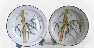 2 (TWO) MIDWINTER STONEHENGE RANGOON SIDE/CAKE/SALAD PLATES 21.5CM DIAMETER      - Image 1 of 4