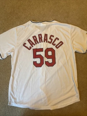 Cleveland Indians Carlos Carrasco Promotional Jersey Size XL - Image 1 of 2