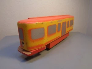 LEGO DENMARK VINTAGE 1940'S WOOD TRAM ULTRA RARE ITEM VERY GOOD CONDITION - Picture 1 of 8