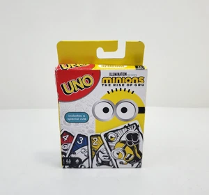 Mattel Games Uno Minions: The Rise of Gru Card Game 112 Card Deck 2019 - Picture 1 of 3