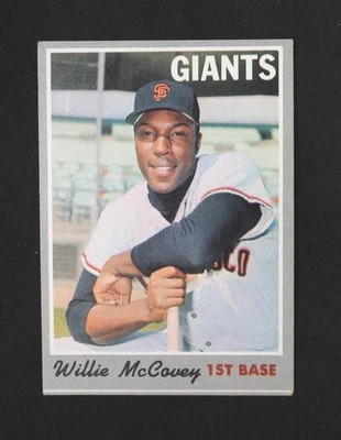 Tarjeta de béisbol Willie McCovey 1970 Topps #250 EX Foto 1 de 2
