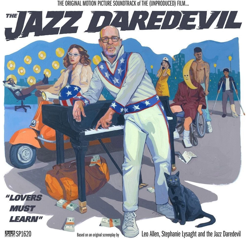 Jon Benjamin  (Colv) (Slv) - Jazz Daredevil - O.S.T. [Colored Vinyl] (Slv) Vinyl - Image 1 of 1