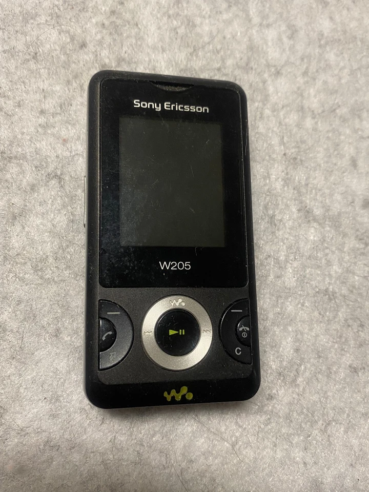 Handy Sony Ericsson W205 schwarz  (Ohne Simlock) Slider - Bild 1 von 4