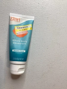 Lume Whole Body Deodorant, Invisible Cream 2.2 Oz New - Picture 1 of 8