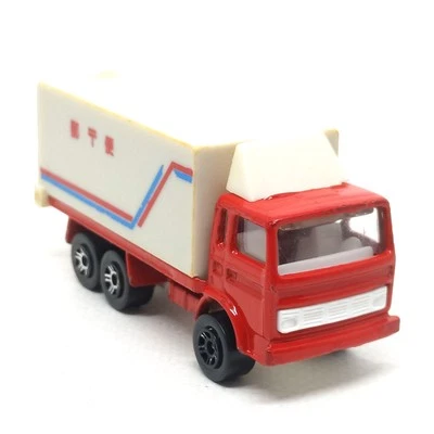 Majorette Renault J Container Truck Japan Post Red / White 1/100 (3") no Package - Image 1 of 4