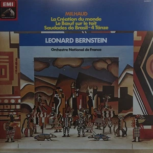 MILHAUD - BERNSTEIN - LE CREATION DU MONDE - EMI LP 1977 - Picture 1 of 3